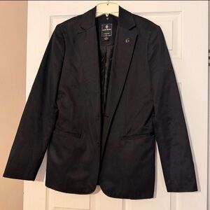 Unisex Vintage Guess Jeans Black Blazer Jacket Top Medium